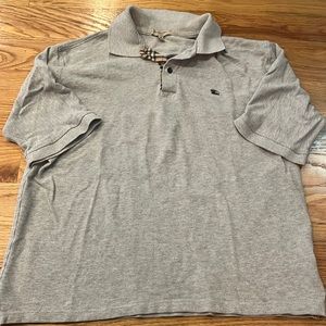 Mens Burberry polo size medium